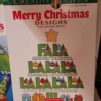 Lot 172: Assorted NEW Coloring Books  + Christmas Cats