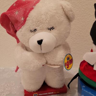 Lot 180: Rocking Minnie Mouse and Prayer Bear