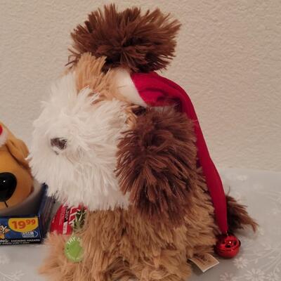 Lot 186: Animated Snowman and Dog