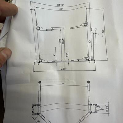 799-Atlas Car Lift Model: 9KBP ( SEE DETAILS)