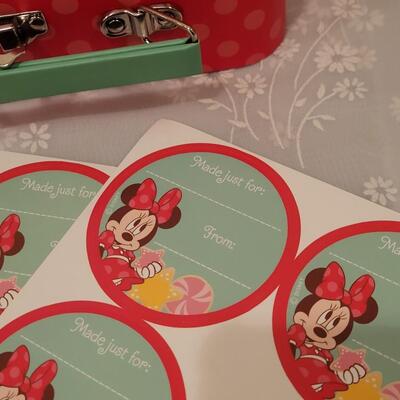 Lot 193: Minnie Mouse Cookie Jar and Minnie Baking Set