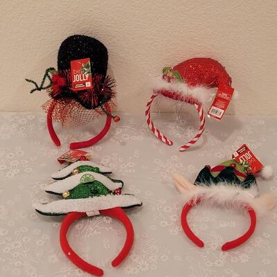 Lot 218: Christmas Headbands 