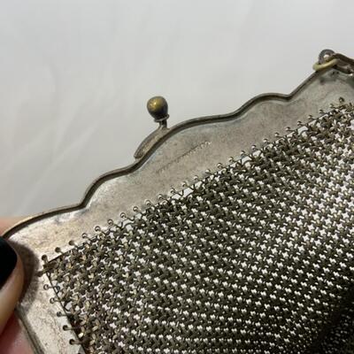 [19] ANTIQUE | Mesh Handbag | Fringe | Needs Repair