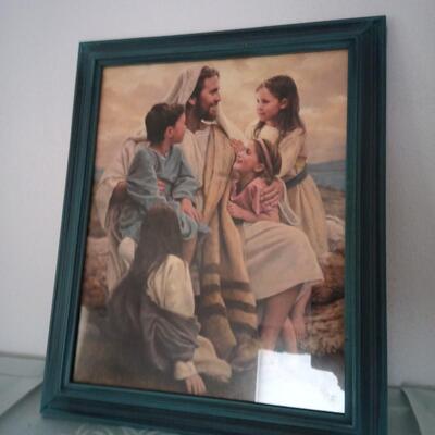 Jesus Talking to Children
