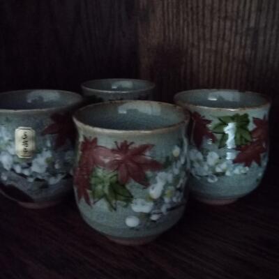 Hand Painted Cups
