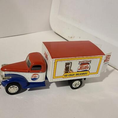 Pepsi Die-cast Coin Bank Truck -Item# 480