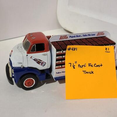 Pepsi Die-cast Truck -Item# 481