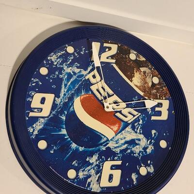 Pepsi Wall Clock -Item# 482