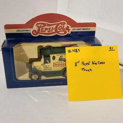 Pepsi Die-cast Truck -Item# 485