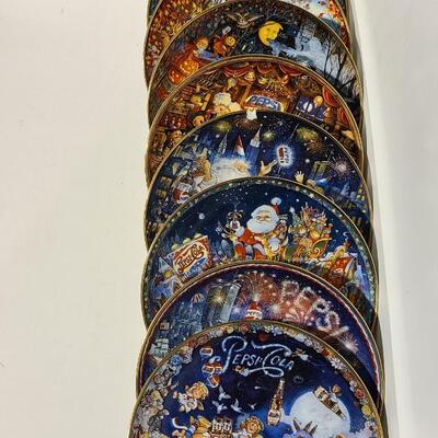 Season Themed Pepsi Plates -Item# 492