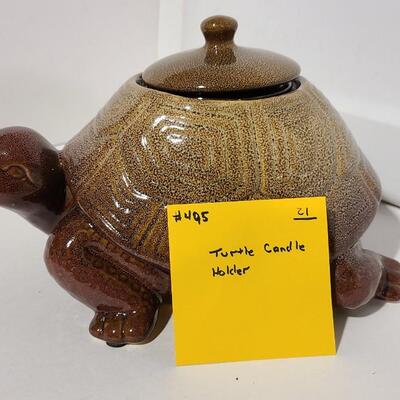Turtle Candle Holder -Item# 495