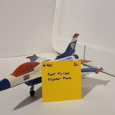 Pepsi Die-cast Fighter Plane -Item# 497
