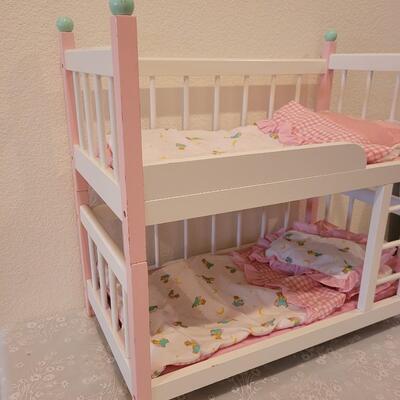 Lot 261: Bunk Bed Doll Bed