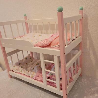 Lot 261: Bunk Bed Doll Bed