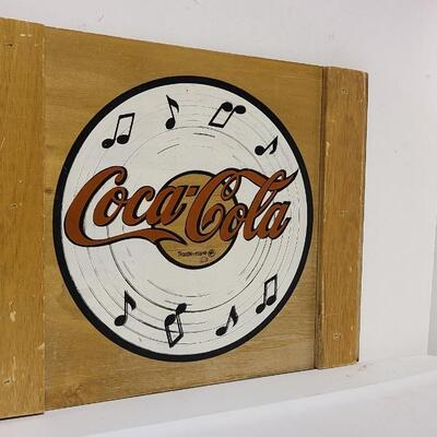 Coke Coca Cola Wooden Plaque -Item# 504