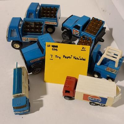 Toy Pepsi Vehicles Metal  -Item# 505