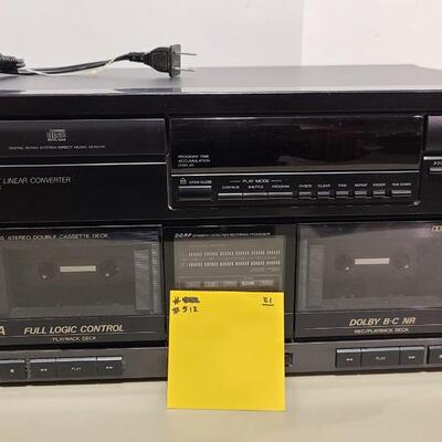  2 pieces of Stereo Equipment -Item# 512