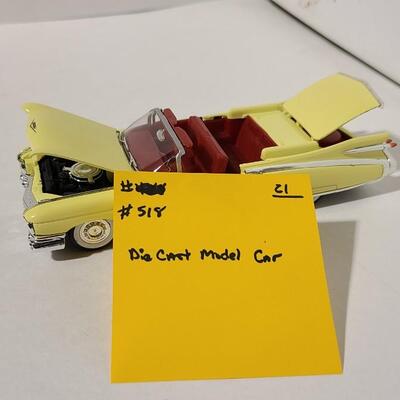 Die-cast Model Car -Item# 518