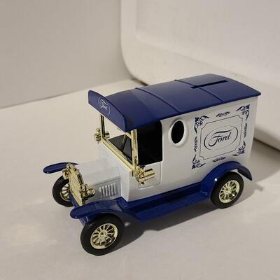 Die-cast Coin Bank Ford Truck -Item# 531