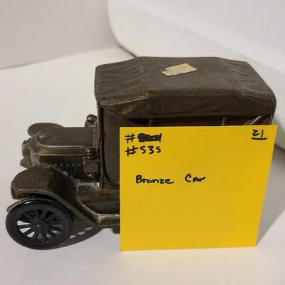 Bronze Car -Item# 535
