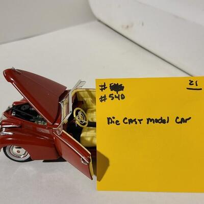 Die-cast Model Car -Item# 540