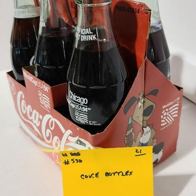 Coke Bottles WorldCup-Item# 550