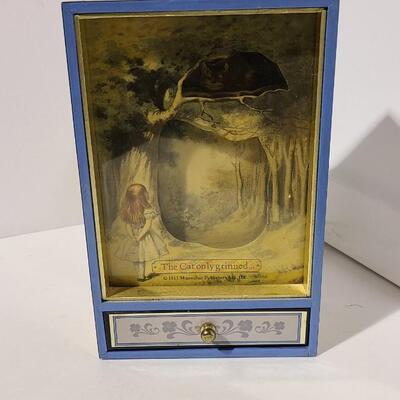 Music Box Jewelry Drawer - Alice in Wonderland -Item# 554