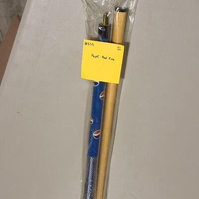 Pepsi Pool Cue -Item# 555