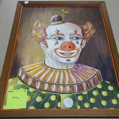Clown Painting -Item# 564