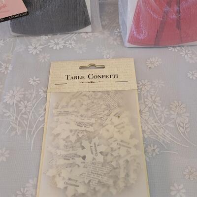 Lot 315: 2 Packages of Barbie Invitations and Table Confetti 