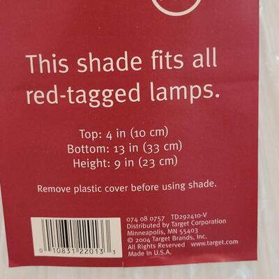Lot 335: (2) New Lamp Shades