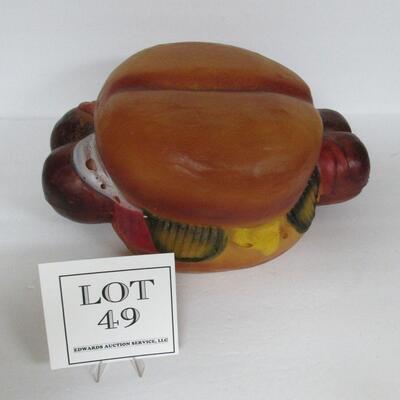 Too Funny!  Foam Brat Topper Molded Brats on Bun Hat