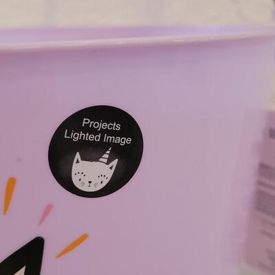 Lot 365: Speak and Say Witch and Cat Projecting Halloween Bucket