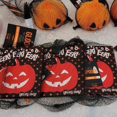 Lot 366: Pumpkin painting Kit and Halloween Non- Candy/Food Treats