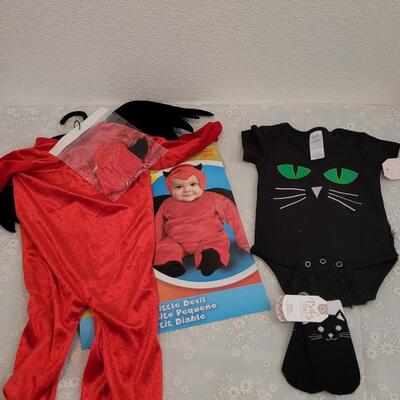 Lot 377: Baby Halloween Outfit and Costume 