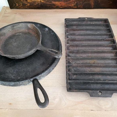 Wagner Ware and Griswold cast iron