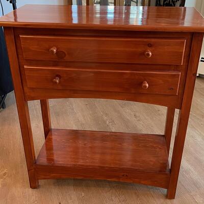 #20 Entry Table or Credenza Pine 