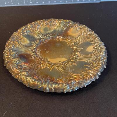 #34 Gorham EP Silver Serving Plate 