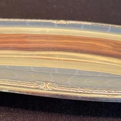 #35 Sterling Silver Oval Dish 