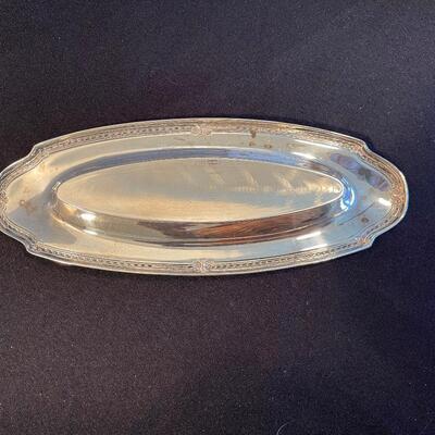 #35 Sterling Silver Oval Dish 