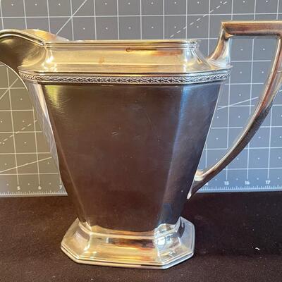 #52 Colonial Silver Co. Water Pitcher