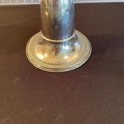 #78 Weighted Sterling Silver (.925) vase 