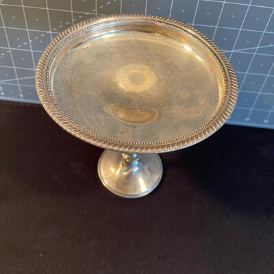 #93 Weighted Sterling Silver Dish  