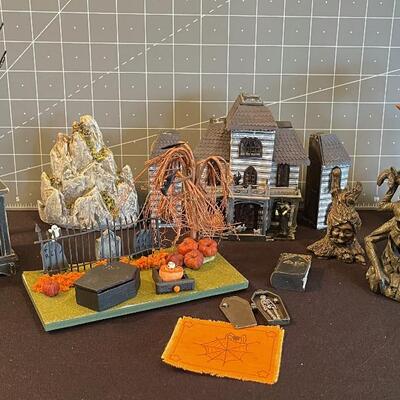 #99 Collection of Doll House Miniatures - Halloween Theme