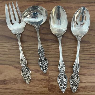 #101 Reed & Barton Sterling Silver 4-"Vienna" Serving Pieces