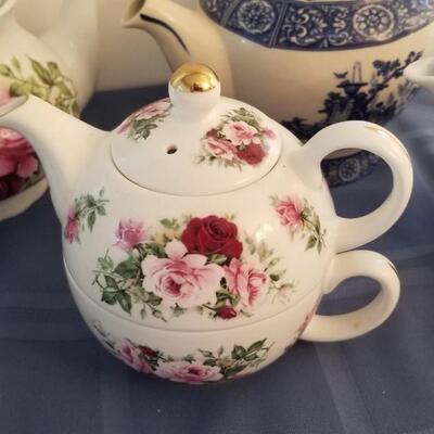 Lot #64  Teapot Lot - 5 in all