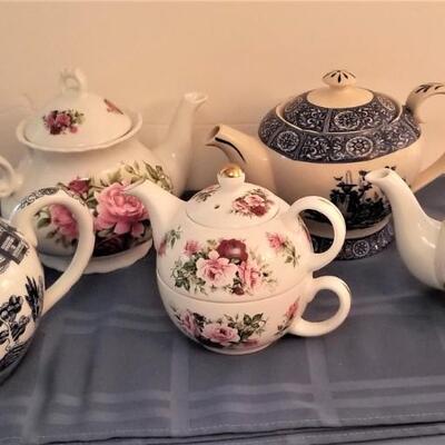Lot #64  Teapot Lot - 5 in all