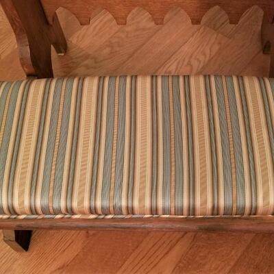 Lot #65  Prie-Dieu with padded Kneeler