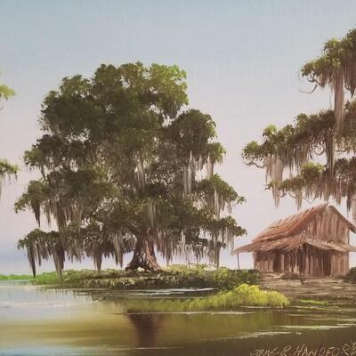 Lot #77  Original Oil on Canvas by Listed Artisit
