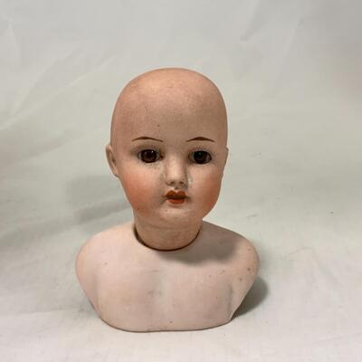 [39] ANTIQUE | Bisque Ernst Heubach Doll Head | Shoulder Plate